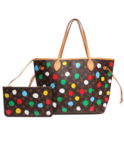 ルイ・ヴィトン トートバッグ LV × YK ネヴァーフル MM 草間彌生 モノグラム ペインティッドドット M46381 レディース LOUIS VUITTON