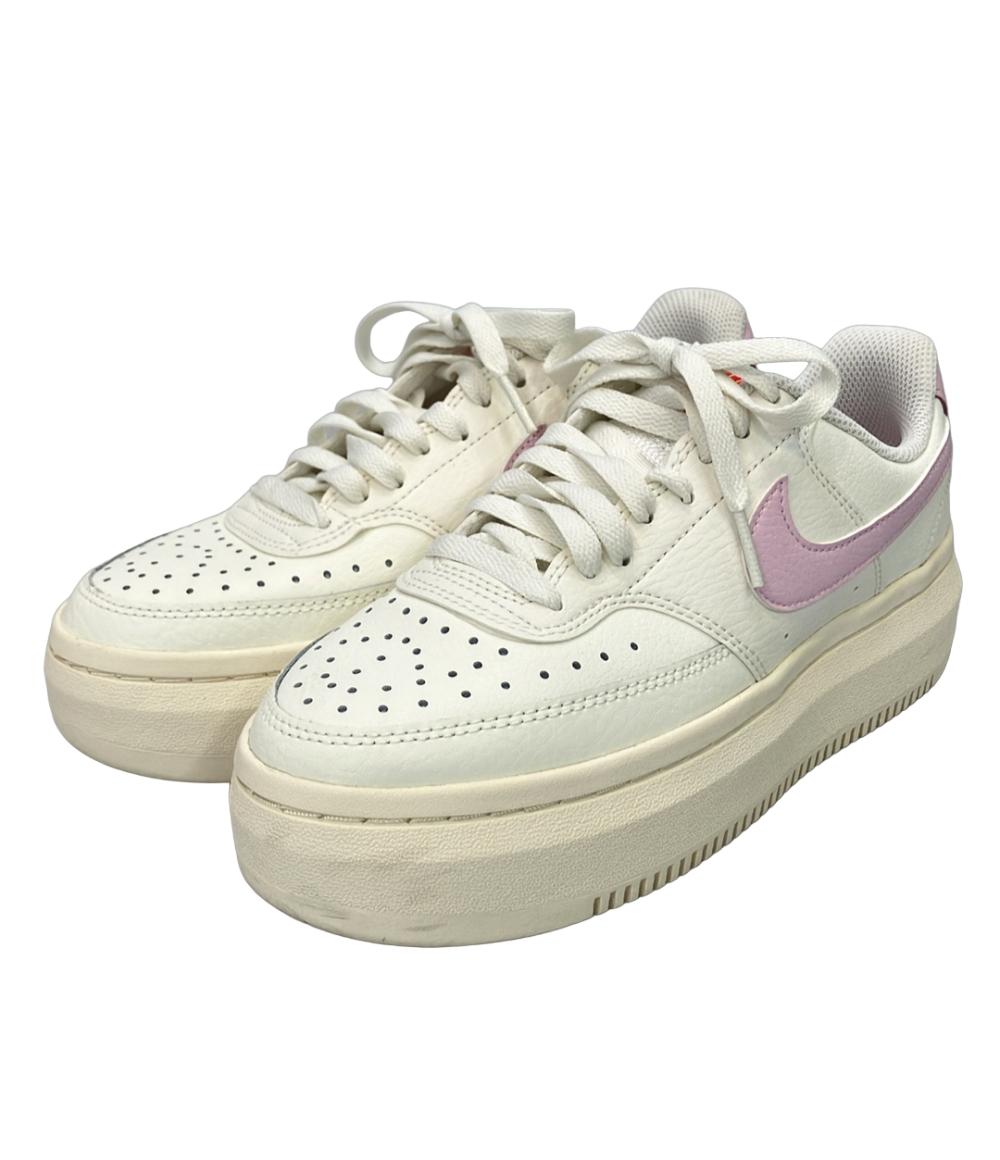 NIKE ローカット厚底スニーカー コート ビジョン アルタ IB4480-133 レディース SIZE 24.0 (L) ナイキ