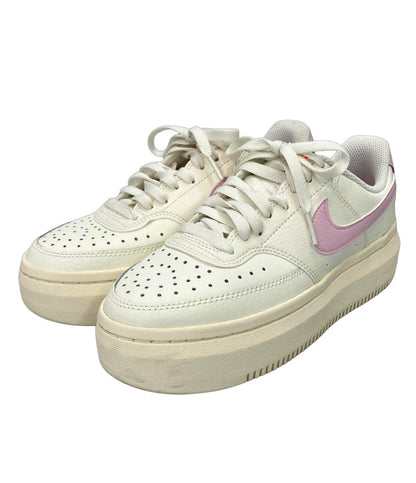 NIKE ローカット厚底スニーカー コート ビジョン アルタ IB4480-133 レディース SIZE 24.0 (L) ナイキ