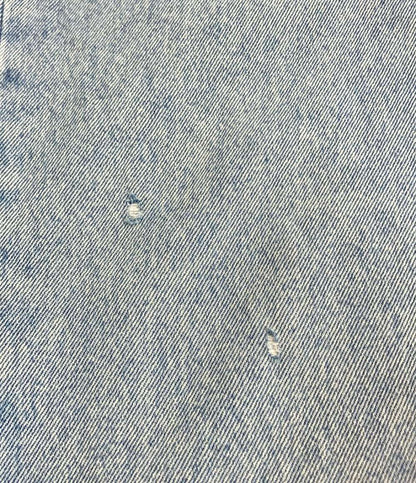ASKYURSELF ダメージ加工 バギー デニムパンツ メンズ SIZE 30 アスクユアセルフ