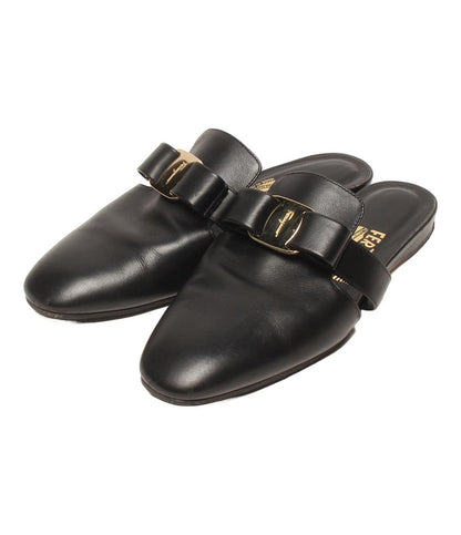 サルヴァトーレフェラガモ ミュール ヴァラ リボン レディース SIZE 5 1/2D (M) Salvatore Ferragamo