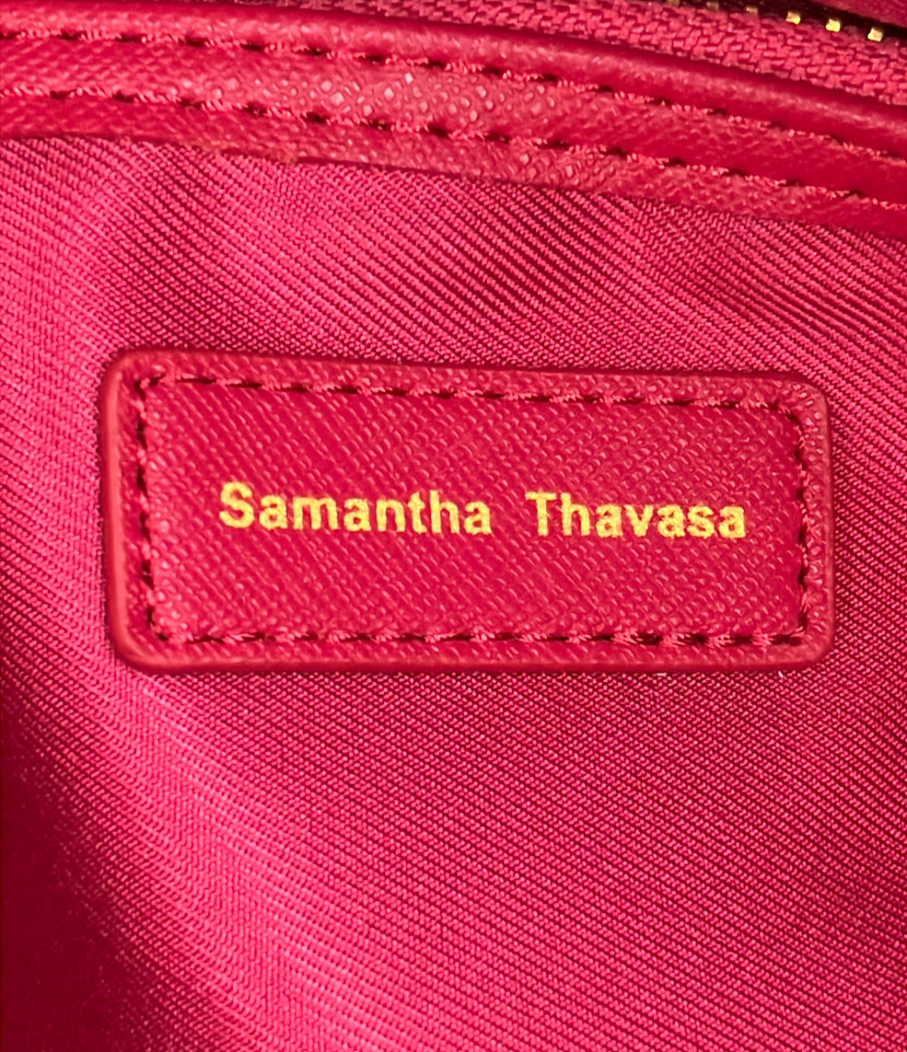 Samantha Thavasa トートバッグ ショルダーバッグ 2WAY 斜め掛け レザー レディース サマンサタバサ