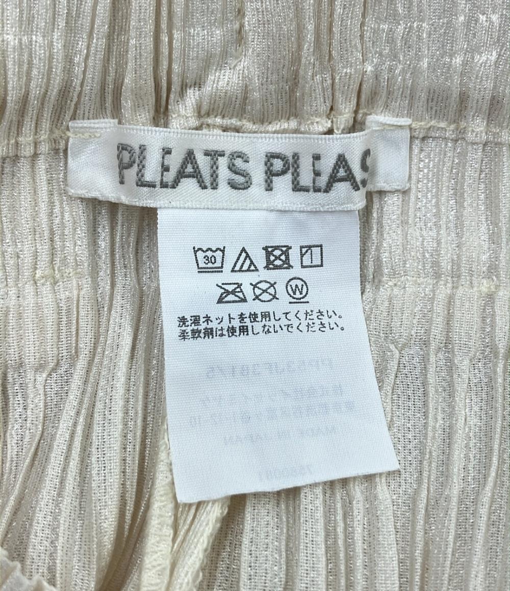 美品 PLEATS PLEASE ストレートパンツ プリーツ PP53JF381 レディース