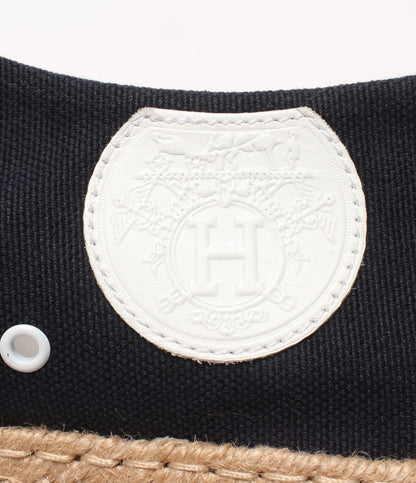 HERMES ローカットスニーカー エクスリブリス エスパドリーユ レディース SIZE 37 (24.5cm) エルメス