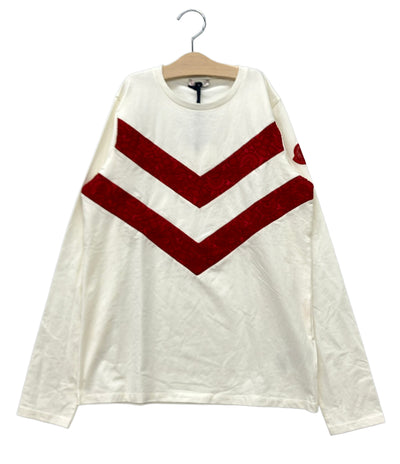 美品 MONCLER 長袖Tシャツ MAGLIA T-SHIRT レース  タグ付き キッズ SIZE 14 (164cm) モンクレール