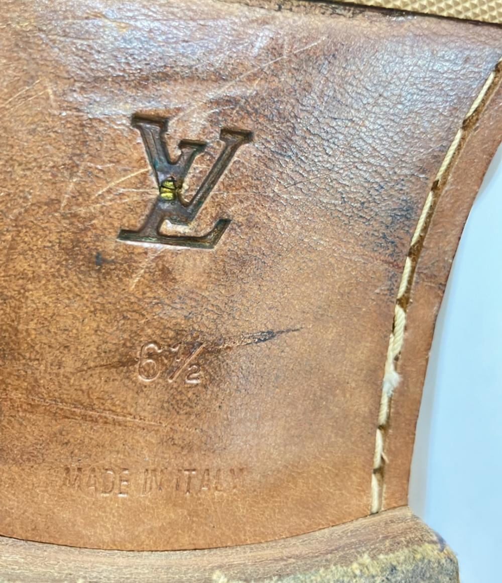 LOUIS VUITTON ローファー スリッポン メンズ SIZE 6 1/2 (25.5cm) ルイ・ヴィトン
