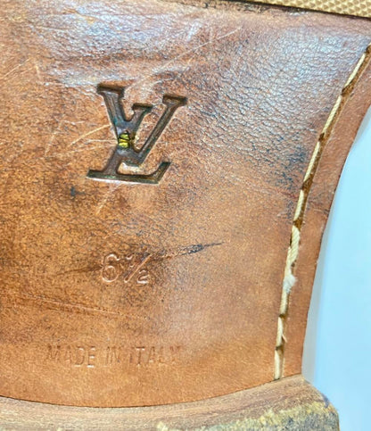 LOUIS VUITTON ローファー スリッポン メンズ SIZE 6 1/2 (25.5cm) ルイ・ヴィトン