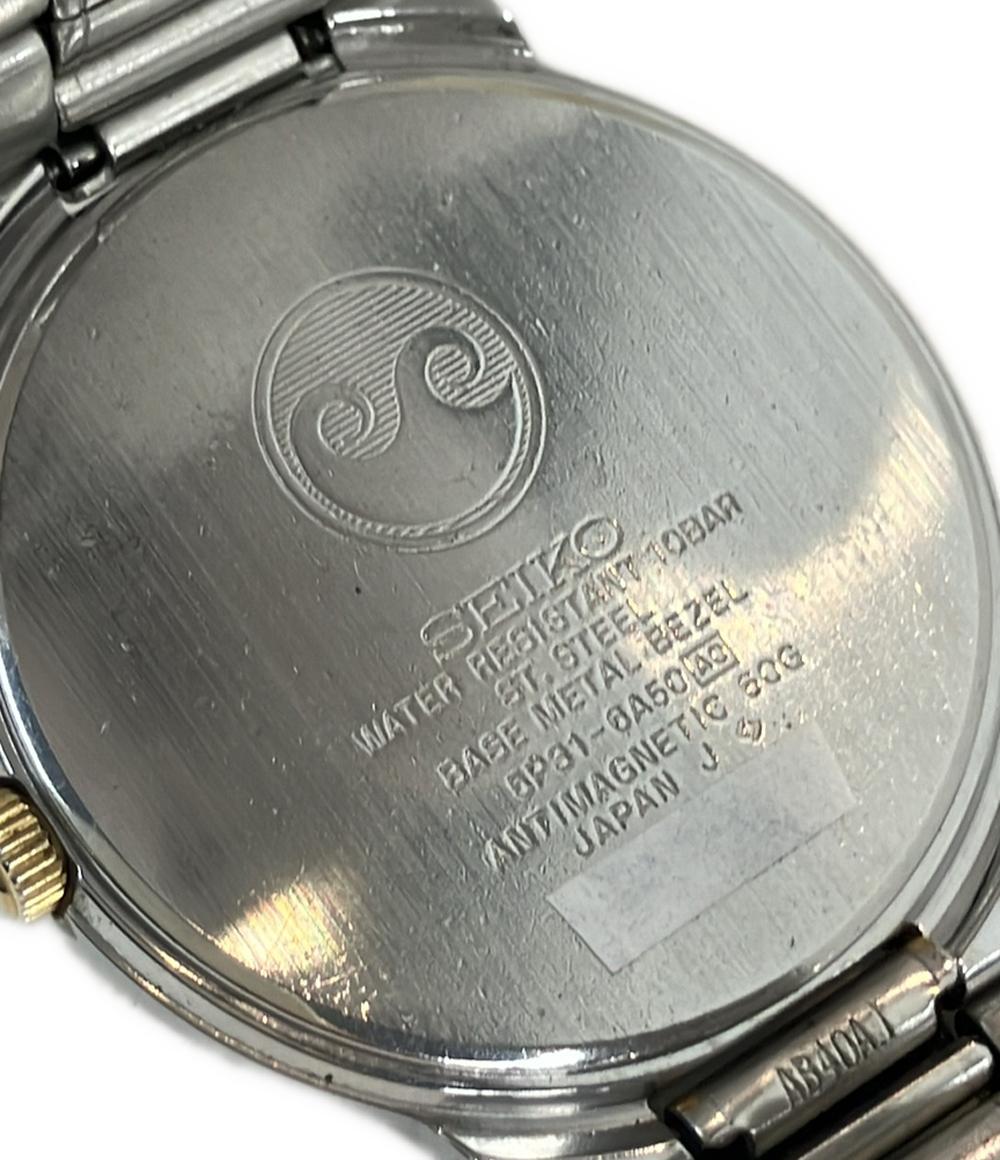 SEIKO 腕時計 スピリット クオーツ 5P31-6A50 メンズ セイコー