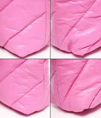 美品 BALENCIAGA チェーンショルダーバッグ 肩掛け クラッシュ レディース バレンシアガ