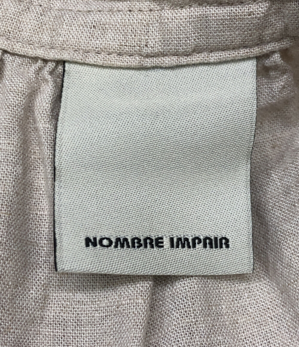 ノーカラーシャツワンピース      レディース SIZE F (M) NOMBRE IMPAIR