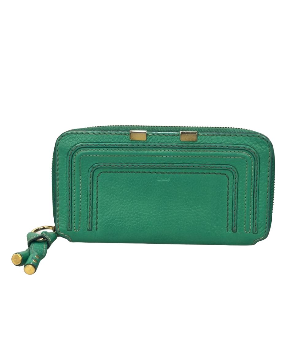 クロエ ラウンドファスナー長財布 レディース Chloe