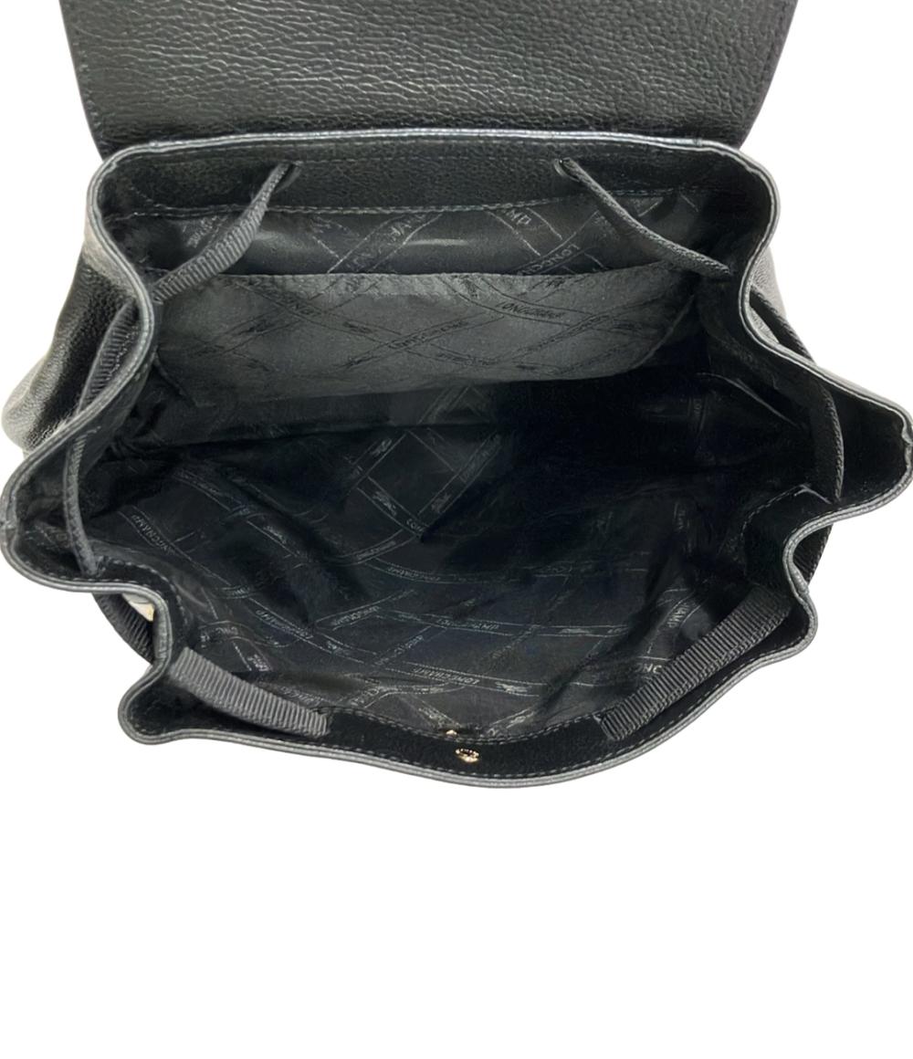 Longchamp リュック レザー ル・フローネ ノワール レディース ロンシャン