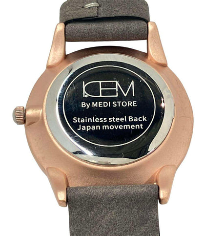 腕時計 クオーツ ホワイト レディース MEDI