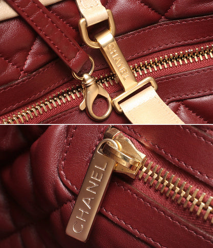 CHANEL トートバッグ ゴールド金具 コココクーン 13番台 ココマーク ラムスキン レディース シャネル
