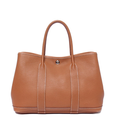 HERMES ハンドバッグ トートバッグ シルバー金具 □N刻印 ガーデンパーティTPM レディース エルメス