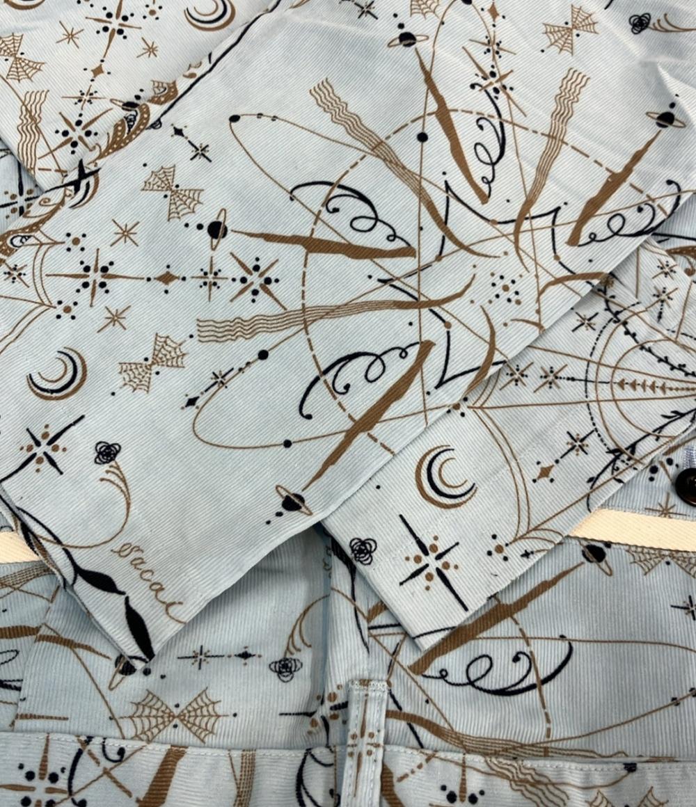 美品 Sacai Dr Woo ロングパンツ バンダナプリントパンツ メンズ SIZE