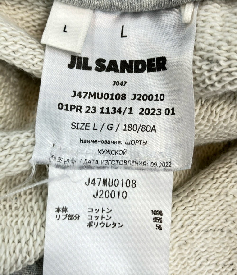 Jil sander+ ハーフパンツ コットン 2024ss インポート J47MU0108 メンズ SIZE L ジル サンダープラス