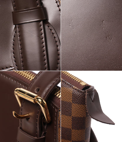 美品 LOUIS VUITTON トートバッグ ヴァローナGM ダミエ エベヌ N41119 レディース ルイ・ヴィトン