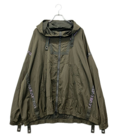 訳あり LOUIS VUITTON テープロゴリフレクター ブルゾン RM181 FHM HEB98W メンズ SIZE 52 (XL) ルイ・ヴィトン