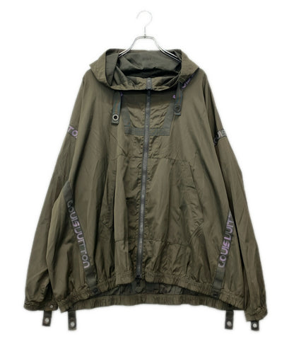 訳あり LOUIS VUITTON テープロゴリフレクター ブルゾン RM181 FHM HEB98W メンズ SIZE 52 (XL) ルイ・ヴィトン