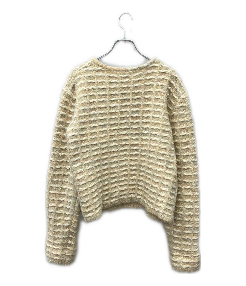 Ounce ツイード ジャケット Vanity tweed cardigan レディース オンス