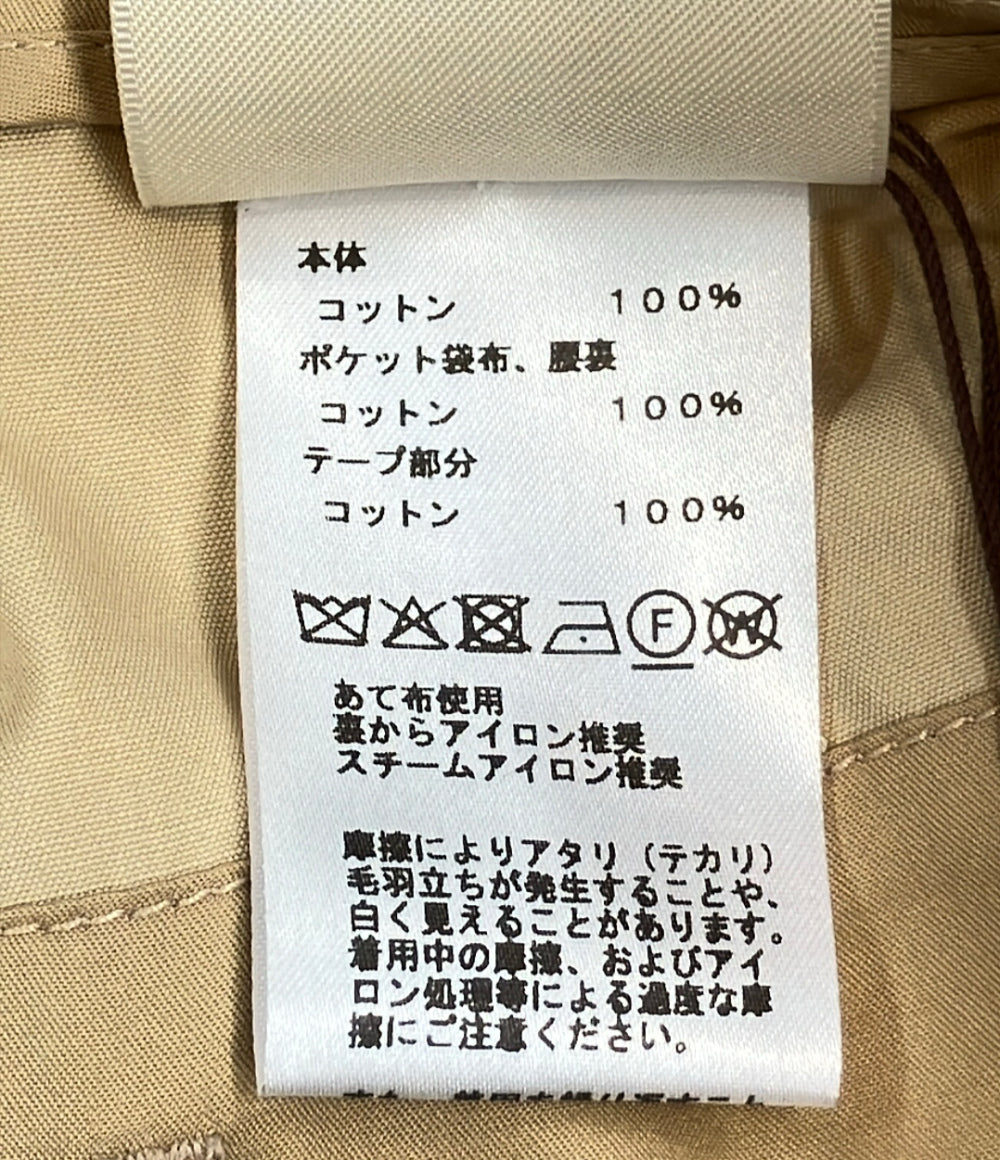 HERMES ハイウエスト パンツ H5E0434DE レディース SIZE 38 (M) エルメス