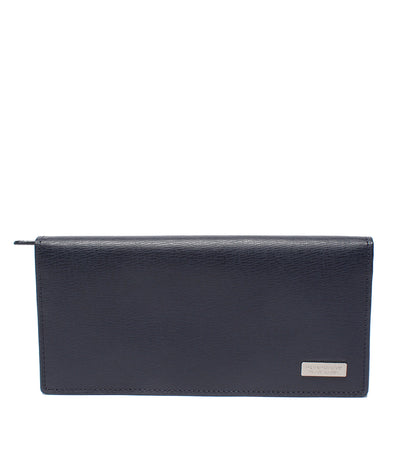美品 BURBERRY BLACK LABEL 長財布 メンズ バーバリーブラックレーベル