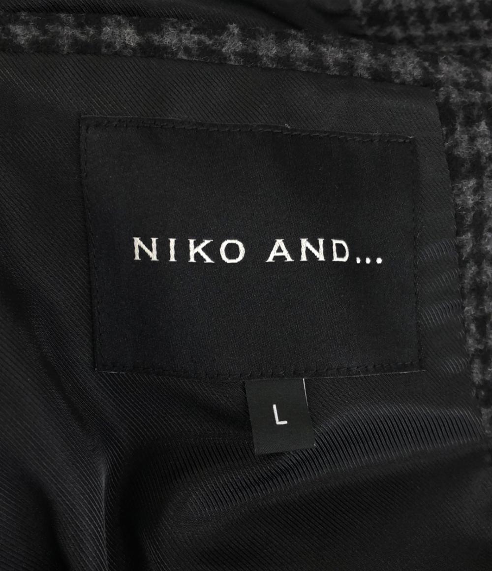 美品 ニコアンド チェスターコート メンズ SIZE L (L) niko and...