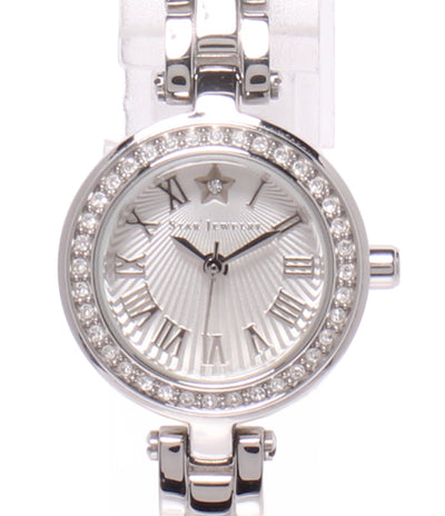 STAR JEWELRY 腕時計 2016年クリスマス限定 クオーツ ホワイト レディース スタージュエリー