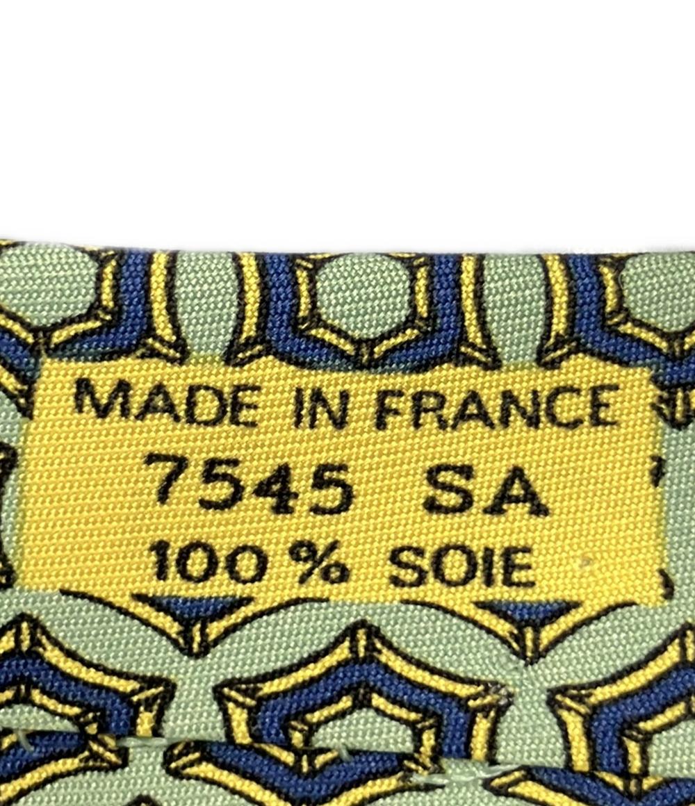 HERMES ネクタイ シルク100% メンズ エルメス