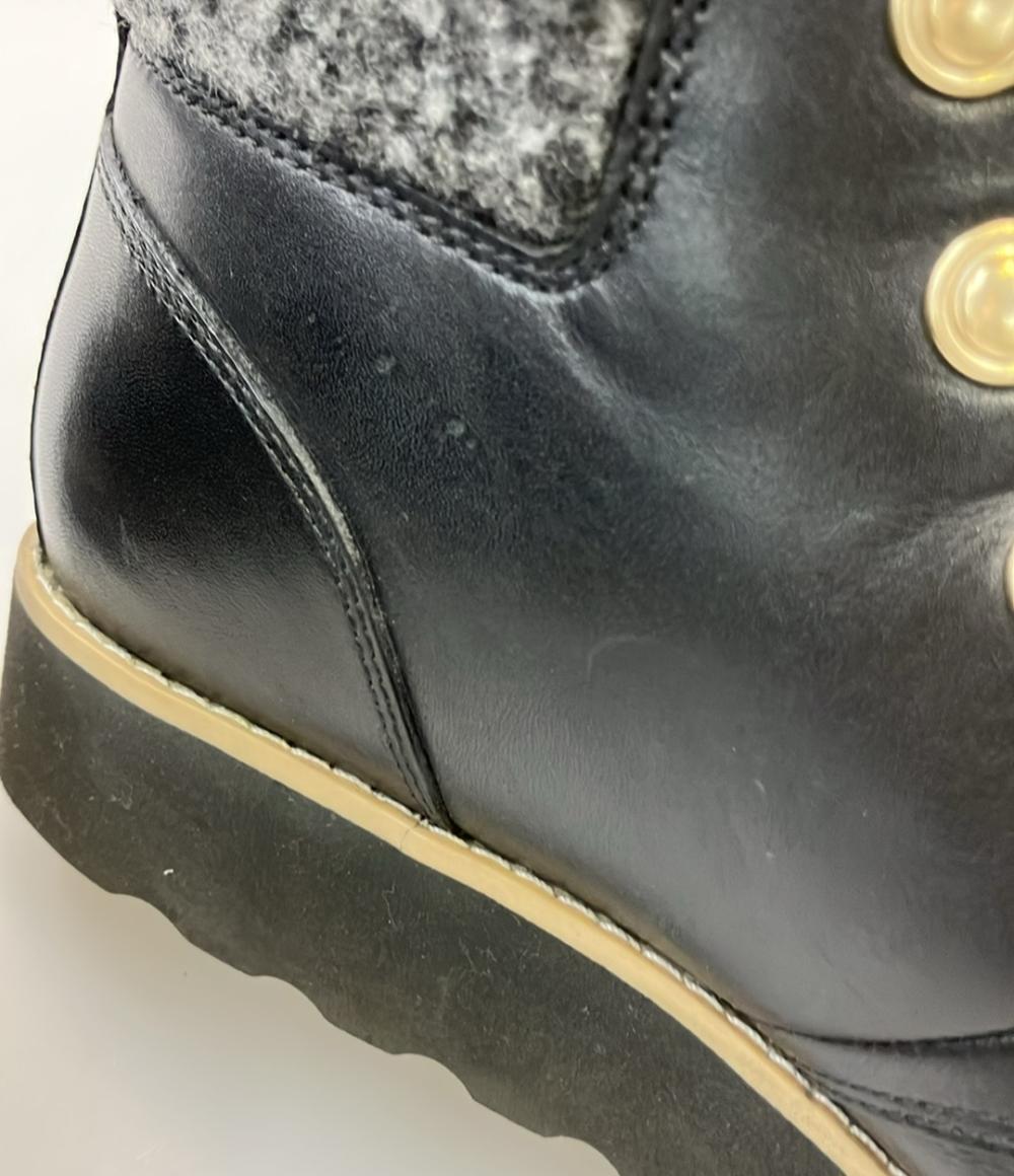 COLE HAAN ショートブーツ ナンタケット ラギッド ウォータープルーフ ハイカー ブーティー レディース SIZE 6 1/2 B (23.5cm) コールハーン