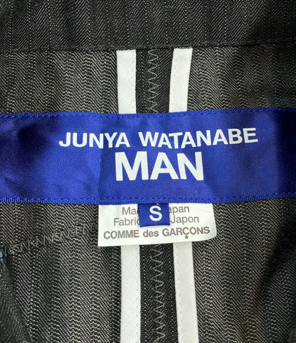 美品 JUNYA WATANABE ステッチ テーラードジャケット メンズ SIZE S ジュンヤワタナベ