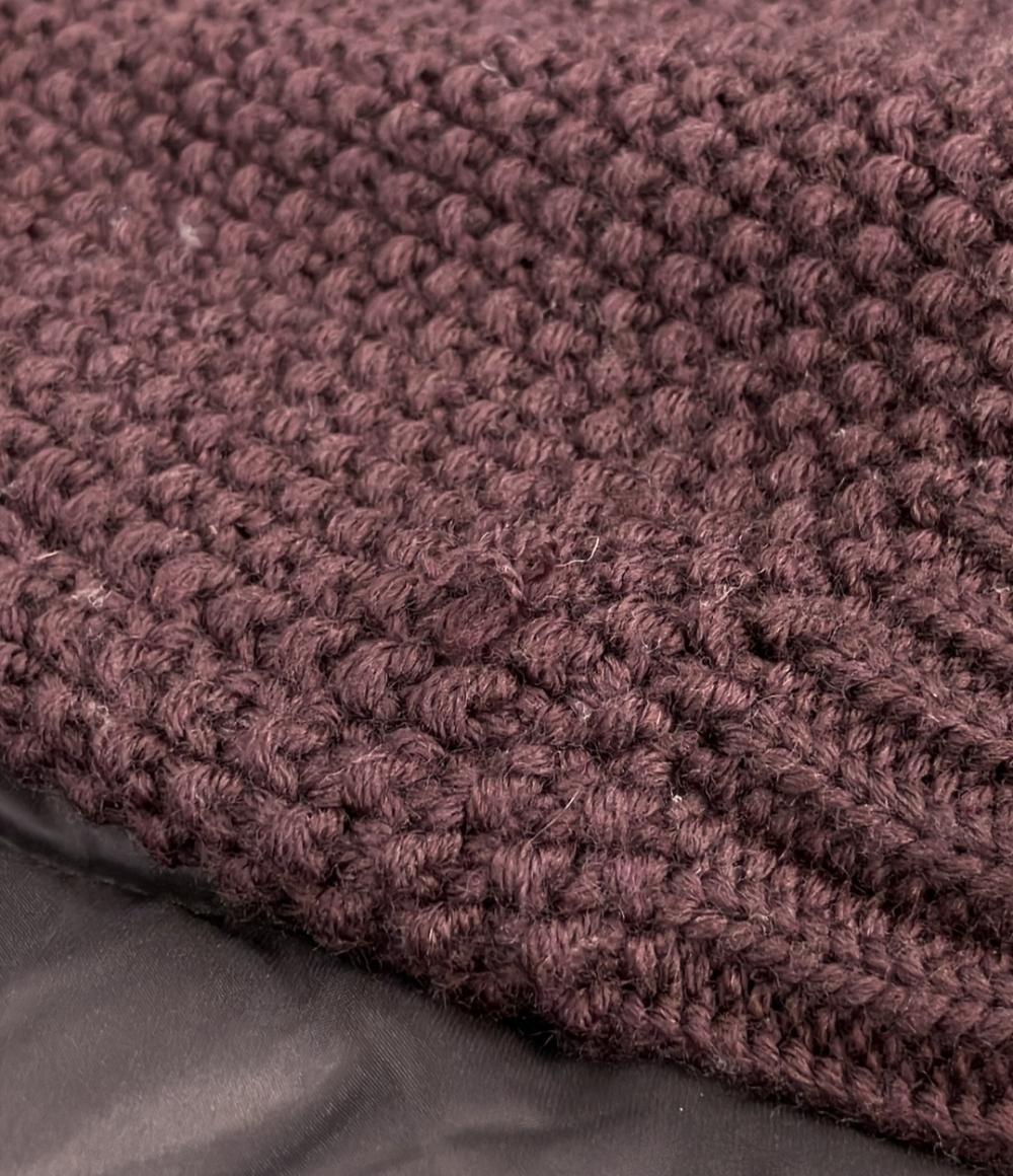 MONCLER ダウンジャケット ニット袖 レディース SIZE S モンクレール