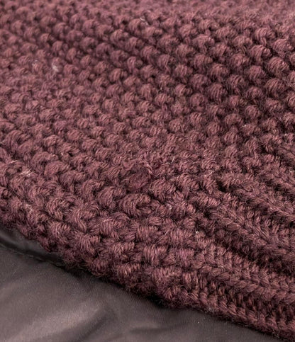 MONCLER ダウンジャケット ニット袖 レディース SIZE S モンクレール