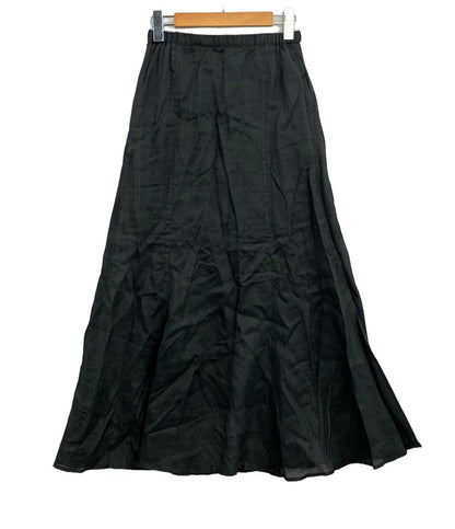 美品 ラウンジドレス リネンロングスカート レディース SIZE F (M) loungedress