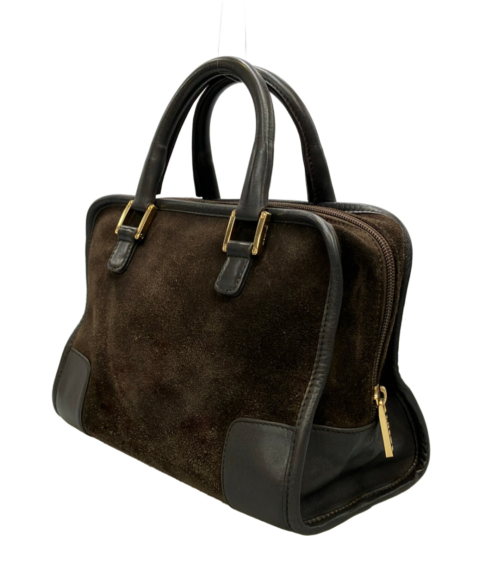 LOEWE ハンドバッグ スウェード アマナソ28 レディース ロエベ