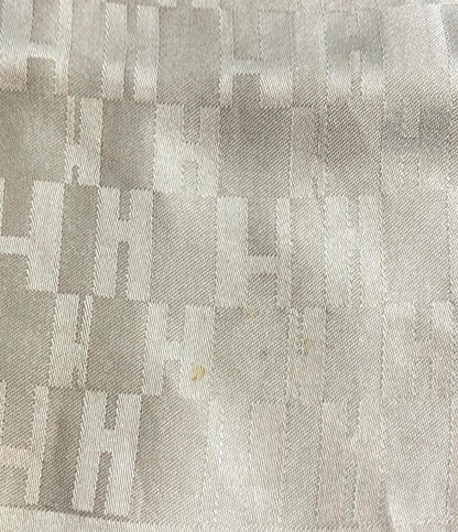 美品 エルメス ハンカチ スカーフ シルク100% Hロゴ レディース HERMES