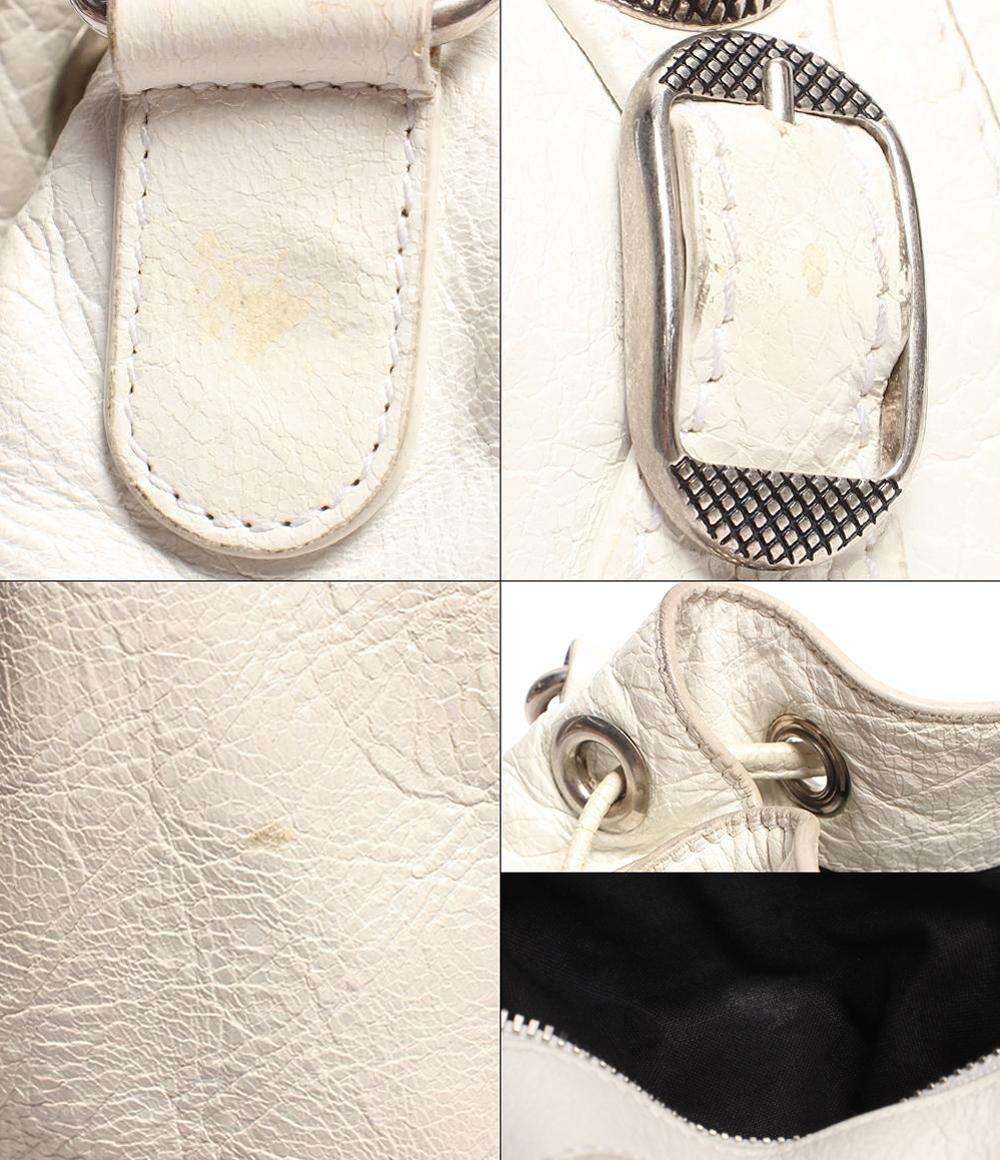 バレンシアガ 2way レザー ショルダーバッグ シルバー金具 ルカゴールXS レディース BALENCIAGA