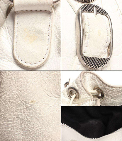 バレンシアガ 2way レザー ショルダーバッグ シルバー金具 ルカゴールXS レディース BALENCIAGA