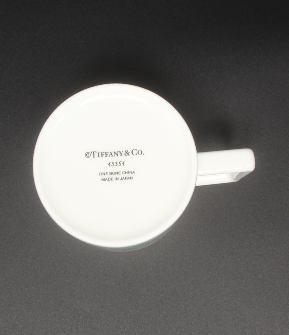 美品 Tiffany & Co. マグカップ カラーブロック ティファニー