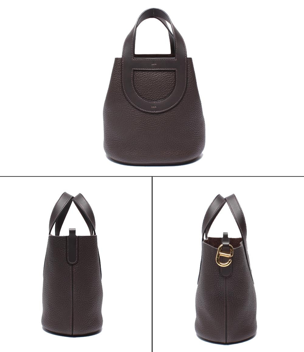 美品 HERMES ハンドバッグ W刻印 トリヨンクレマンス インザループ18 レディース エルメス