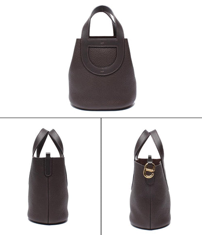 美品 HERMES ハンドバッグ W刻印 トリヨンクレマンス インザループ18 レディース エルメス