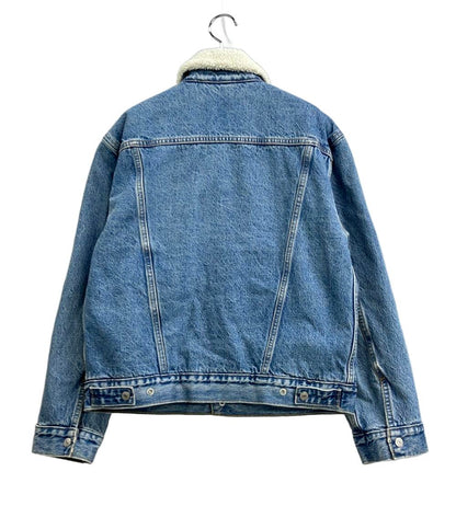 Levi's デニムジャケット ダメージ加工 内側ボア レディース SIZE S リーバイス