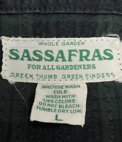 ササフラス  チェック柄半袖シャツ      メンズ SIZE L (L) sassafras