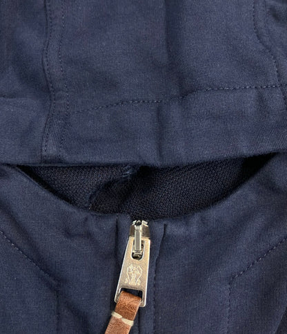 Brunello Cucinelli フード付き ジップアップベスト メンズ SIZE M ブルネロクチネリ