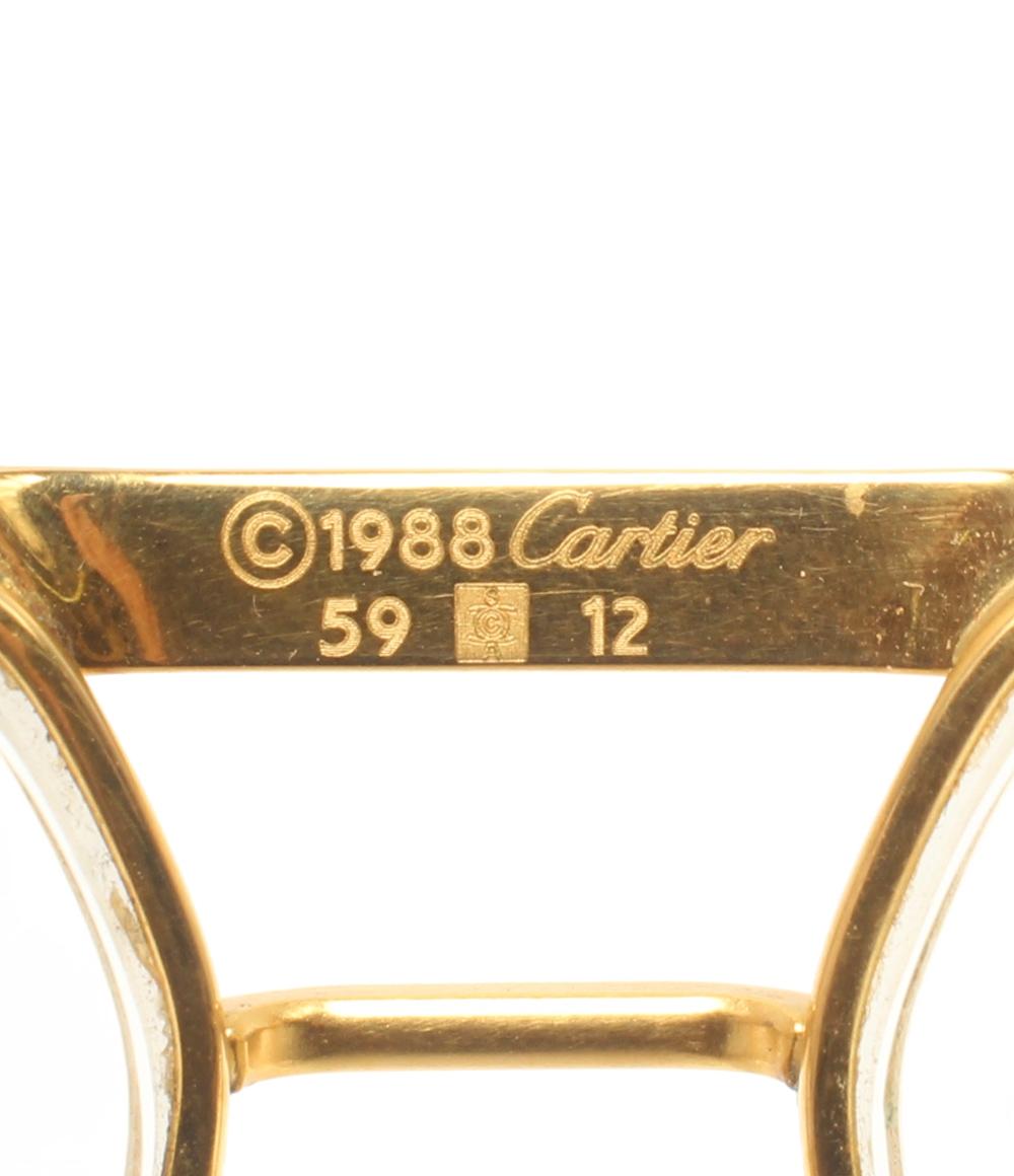 Cartier 度入りメガネ アイウェア 59□12 メンズ カルティエ