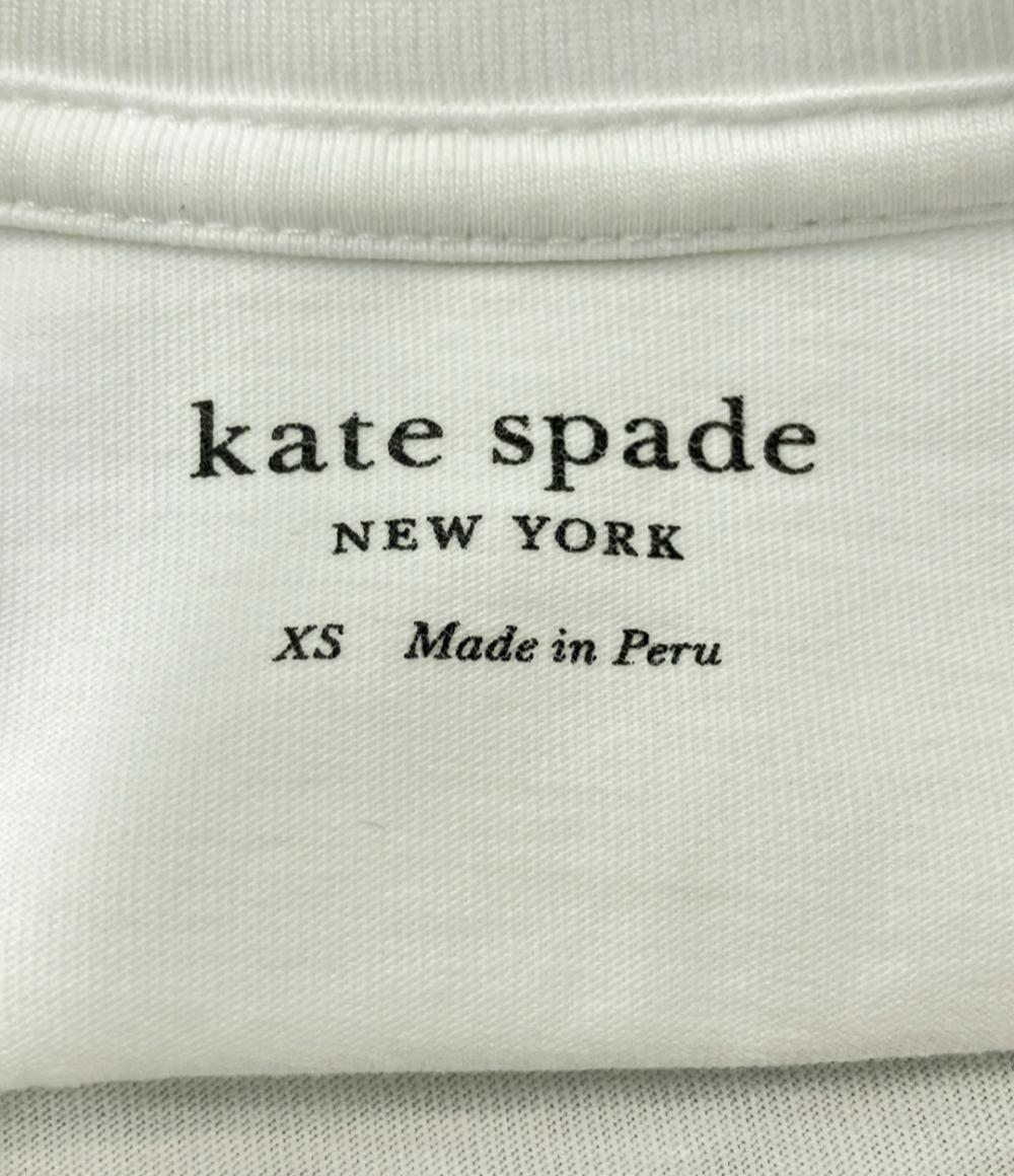 ケイトスペード クルーネック半袖Tシャツ レディース SIZE XS Kate Spade