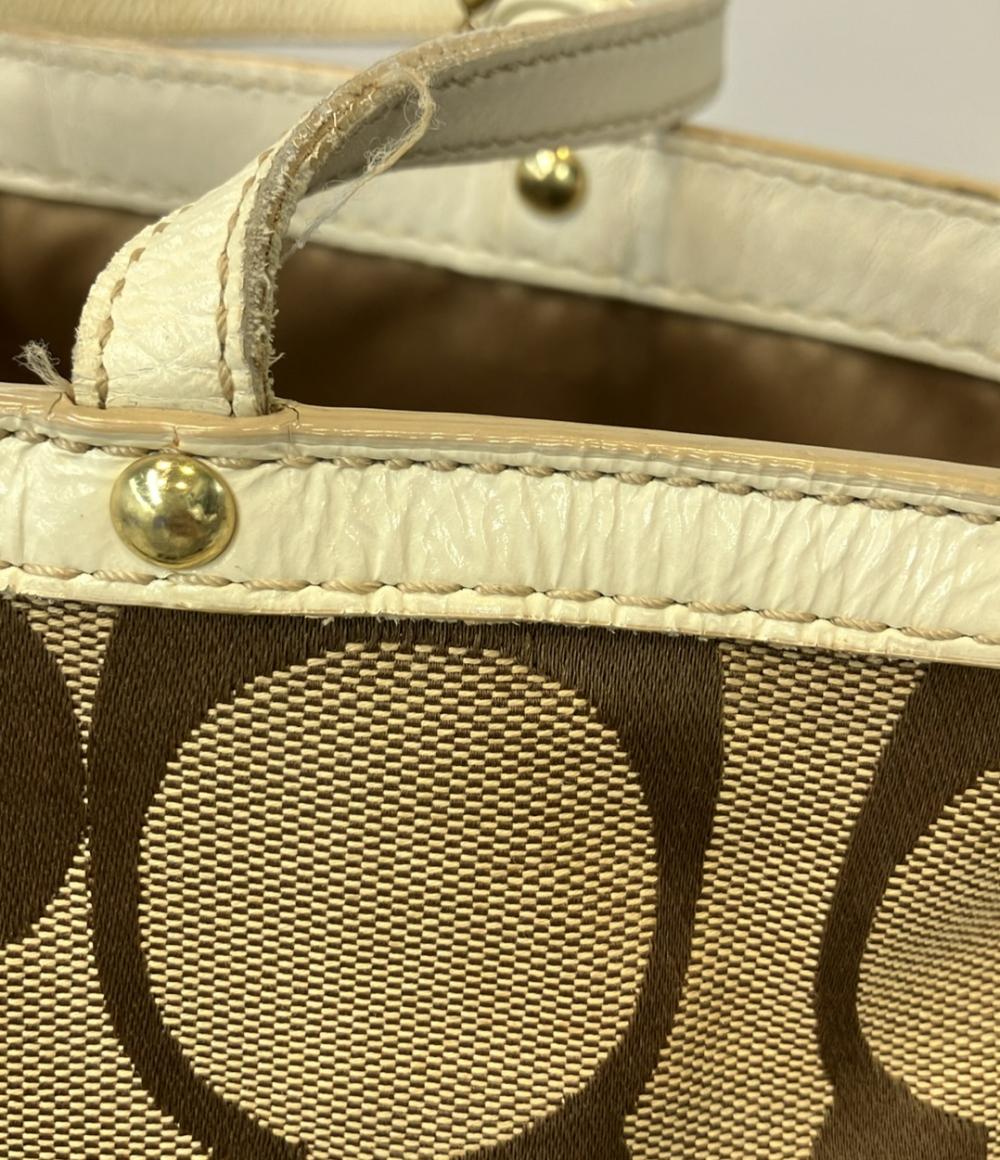 ユキヒデ様　COACH コーチ　トートバッグ　ダブル　ハンドル　シグネチャー COACH コーチ トートバッグ シグネチャー キャンバス ハドソン ダブル