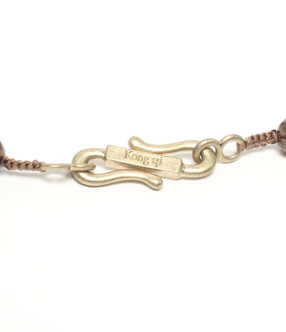 Kong qi ネックレス スモーキークォーツ レディース コンチィー