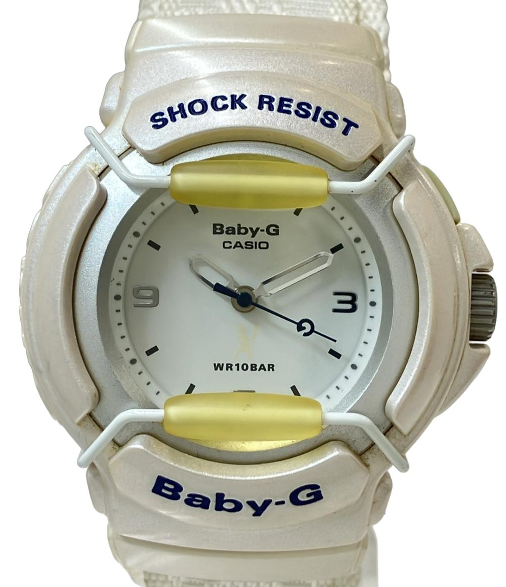 カシオ 腕時計 BABY-G クオーツ ホワイト BG-99 レディース CASIO